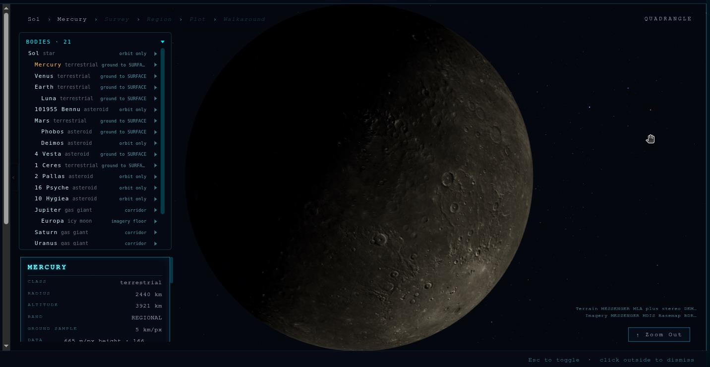 Mercury, rendered in 4XCiv Explore
